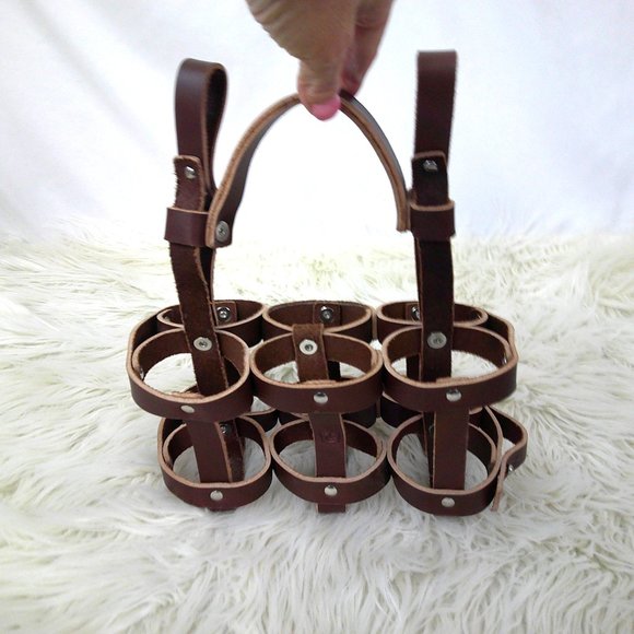 Fyxation Leather Bottle Carrier for Bicycle - Picture 2 of 5